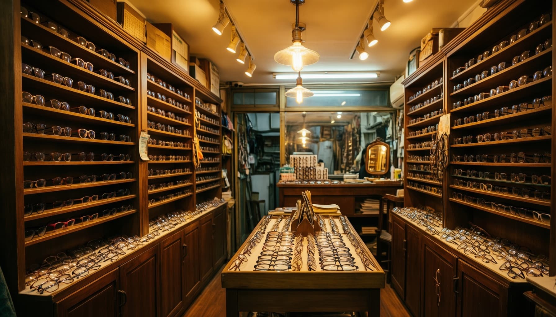 清晰眼鏡店內環境