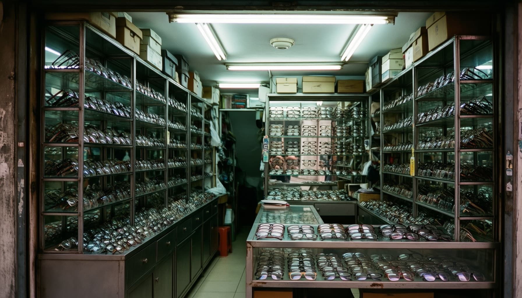 家明眼鏡店內環境